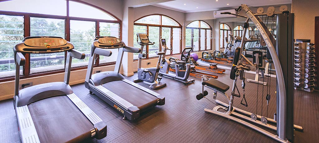 Africa Botswana Chobe Game Lodge fitness center