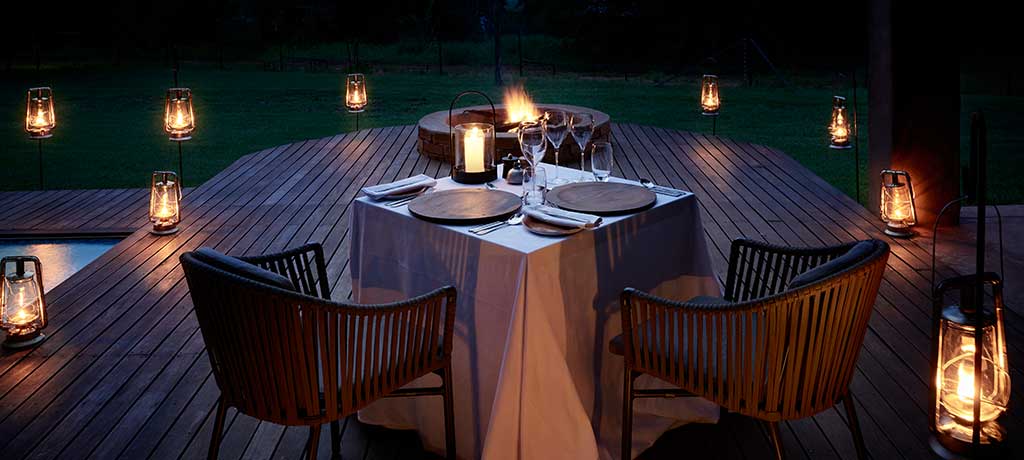 africa botswana sanctuary chobe chilwero dining