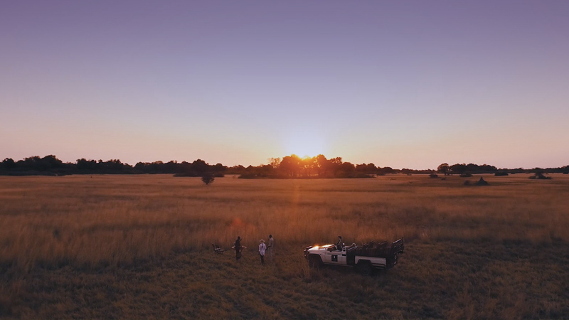 Africa Botswana Sundowner