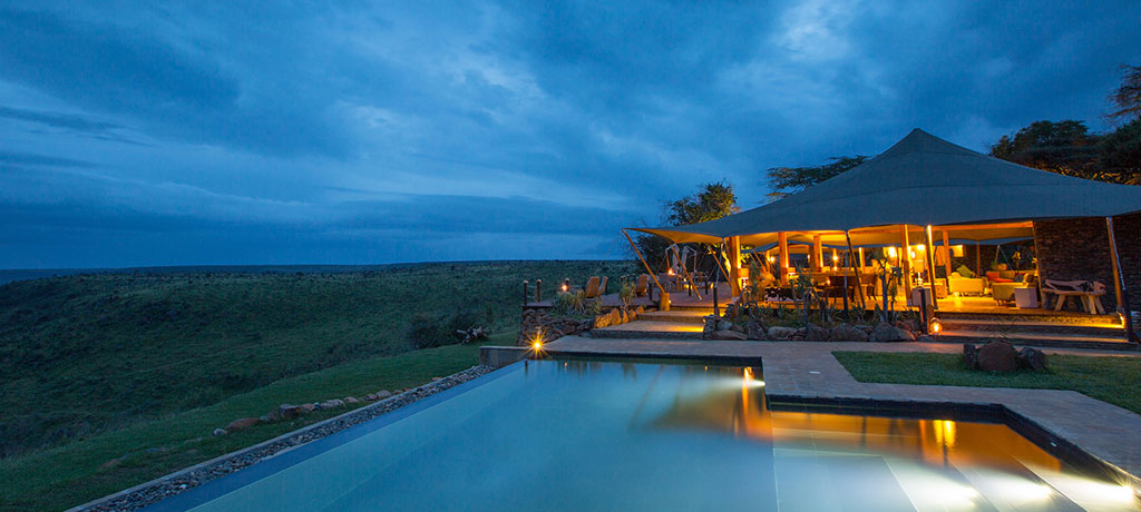 Africa Kenya Laikipia Loisaba Tented Camp Pool