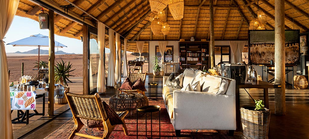 Africa Namibia Kwessi Dunes lounge