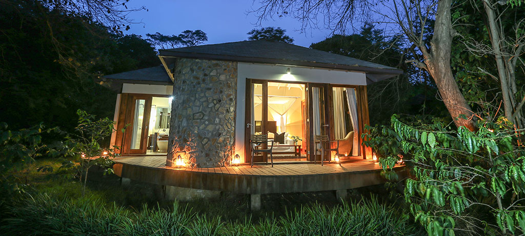 Africa Tanzania Arusha Lake Duluti Lodge Chalet Exterior