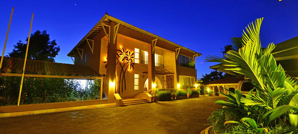 africa uganda entebbe no 5 boutique hotel Exterior night